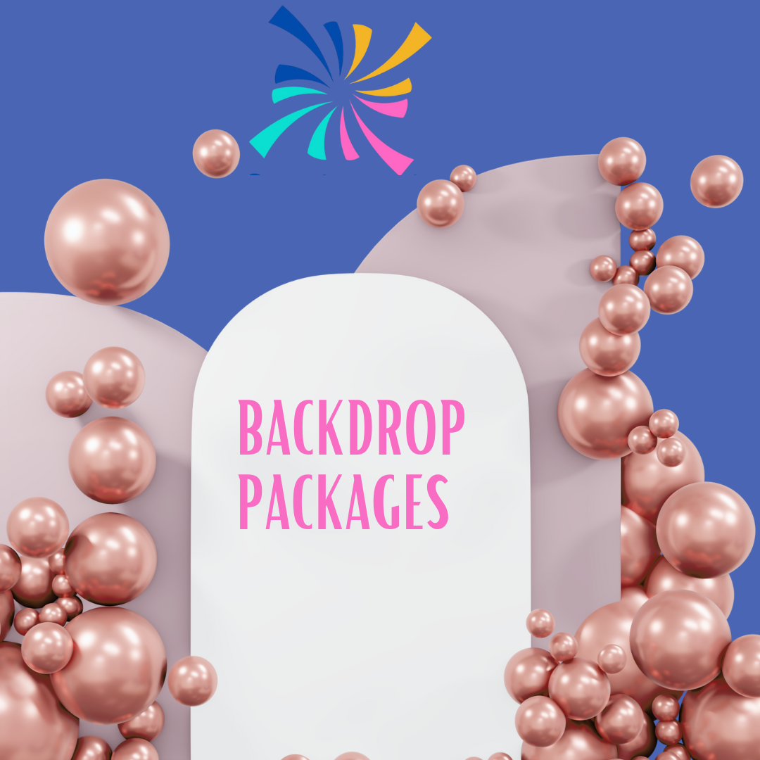Stunning Party Backdrop Packages