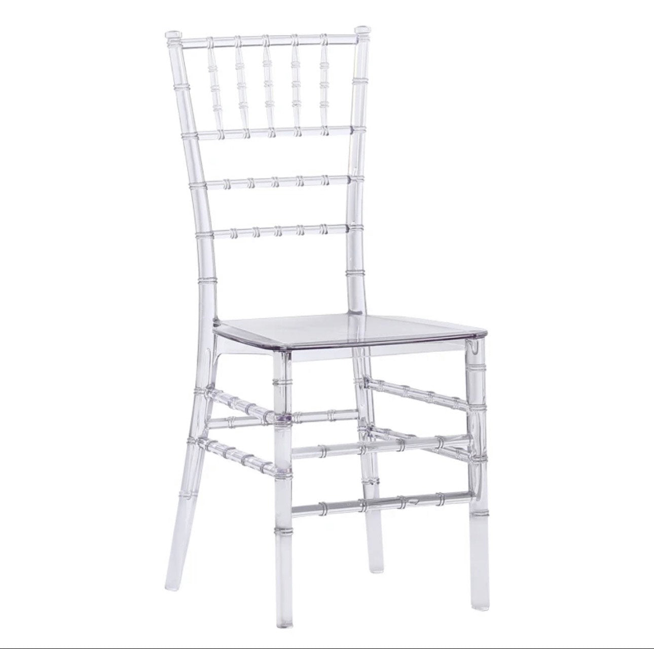 Kids Crystal Clear Chiavari Chairs for Hire