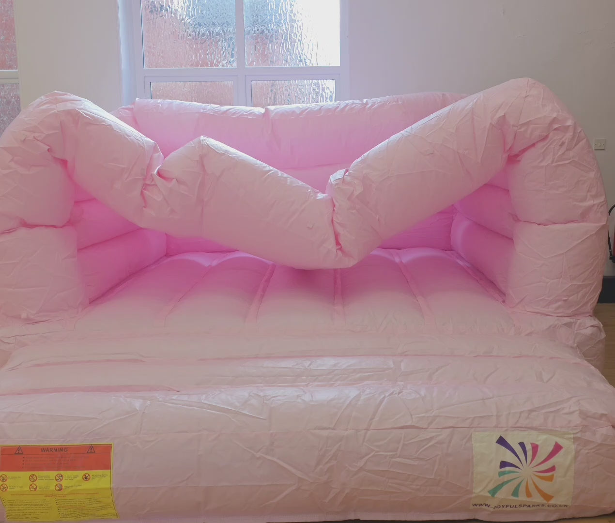 Pink Bouncy Castle Hire Northwest England – 10x13ft Inflatable for Kids’ Parties, Weddings & Events | JoyfulSparksUK